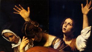 堆積（上部）カラヴァッジョ 作： Michelangelo Merisi Caravaggio
